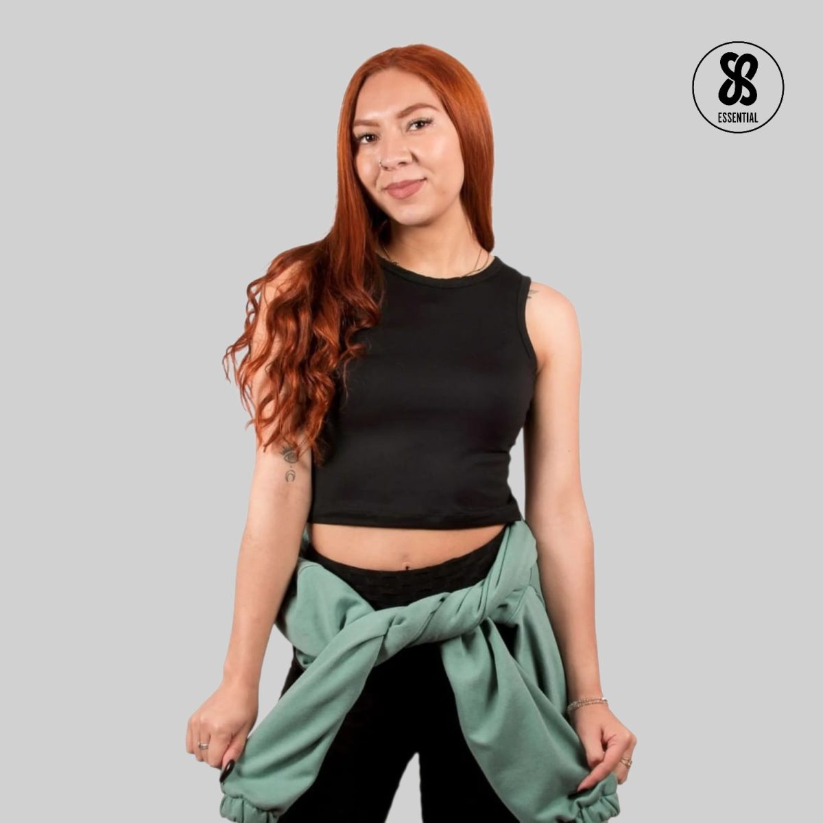 Esqueleto Crop Top