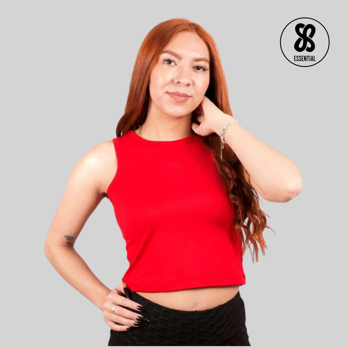 Esqueleto Crop Top