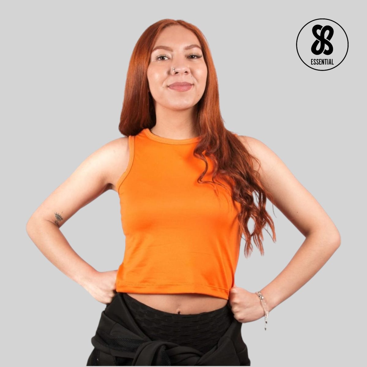 Esqueleto Crop Top