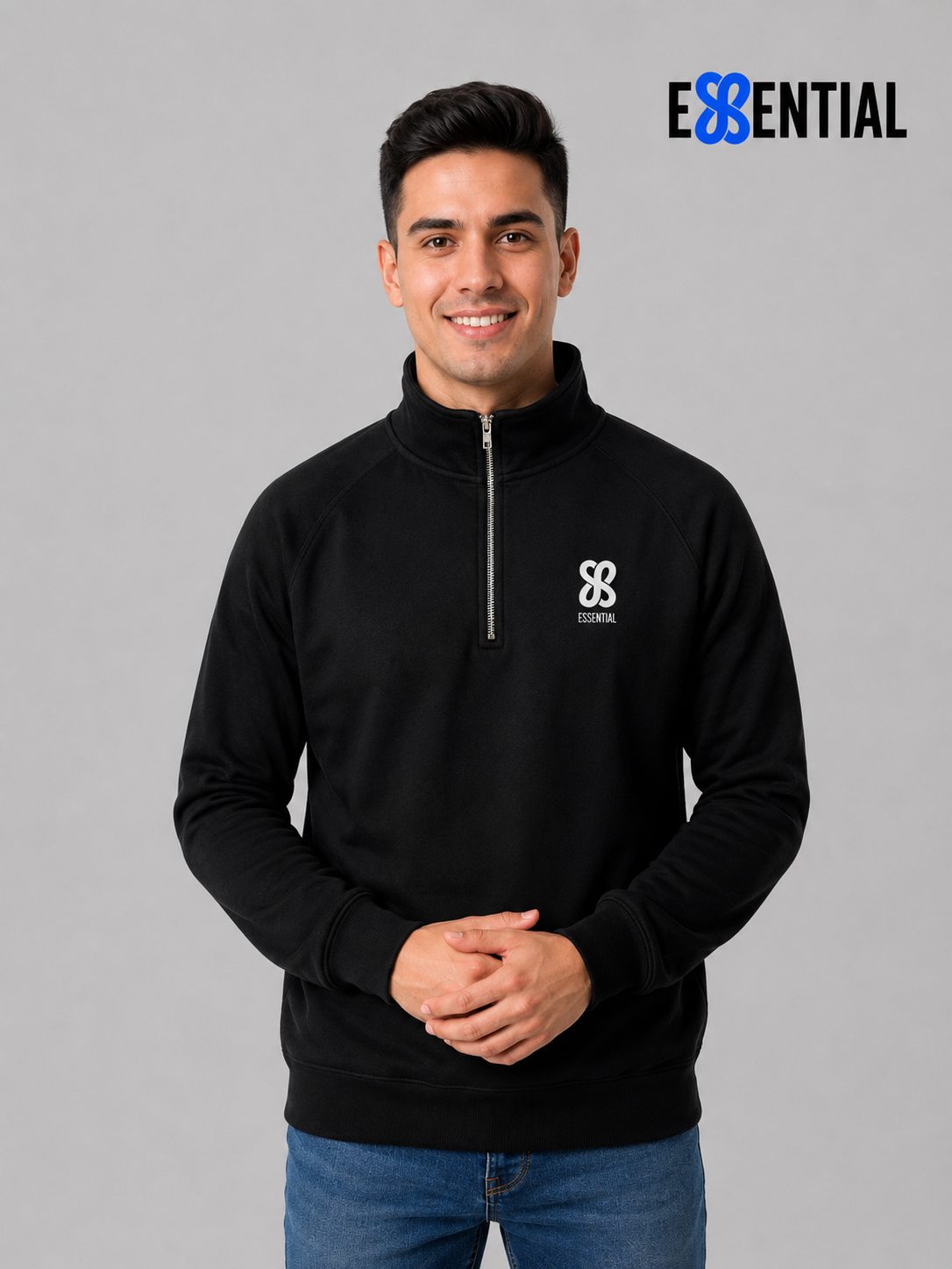 Buzo Cremallera Corta Premium | Essential