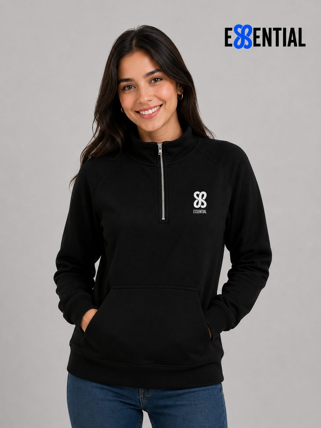 Buzo Cremallera Corta Premium | Essential